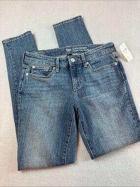 GAP Always Skinny Medium Blue Jeans Women’s 4 NWT